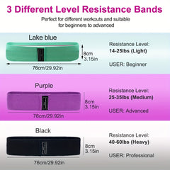 Polyester Squats Hip Training Circle Fitness Resistance Tension Cloth Belt