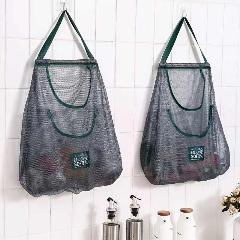 3pcs Hanging Bag For Ginger And Garlic Fruit And Vegetable 19.7inch