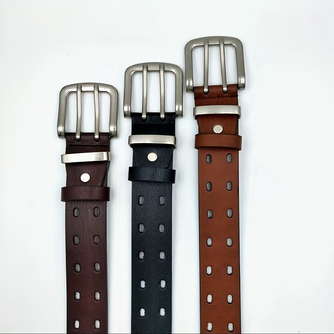 Classic Needle Buckle Ants Belt for Men and Women