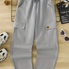 Boys Casual Soft Long Pants for Spring and Summer
