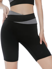High Waist Seamless Yoga Shorts for Women