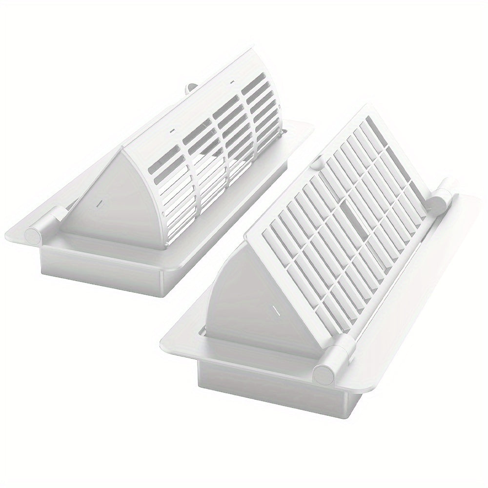 2pcs Adjustable Floor Vent Covers 10x25cm for Home Office Ceiling