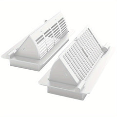 2pcs Adjustable Floor Vent Covers 10x25cm for Home Office Ceiling