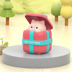 Cat Press and Glide Toy Car Stress Relief Office Decor Puzzle Toy
