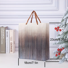 12pcs Vertical Bar Style Craft Gift Bag Large