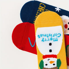 Christmas Socks for Kids - Festive Santa Claus Design