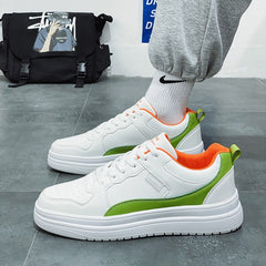 Men's Lace Up Platform Sneakers Skate Shoes