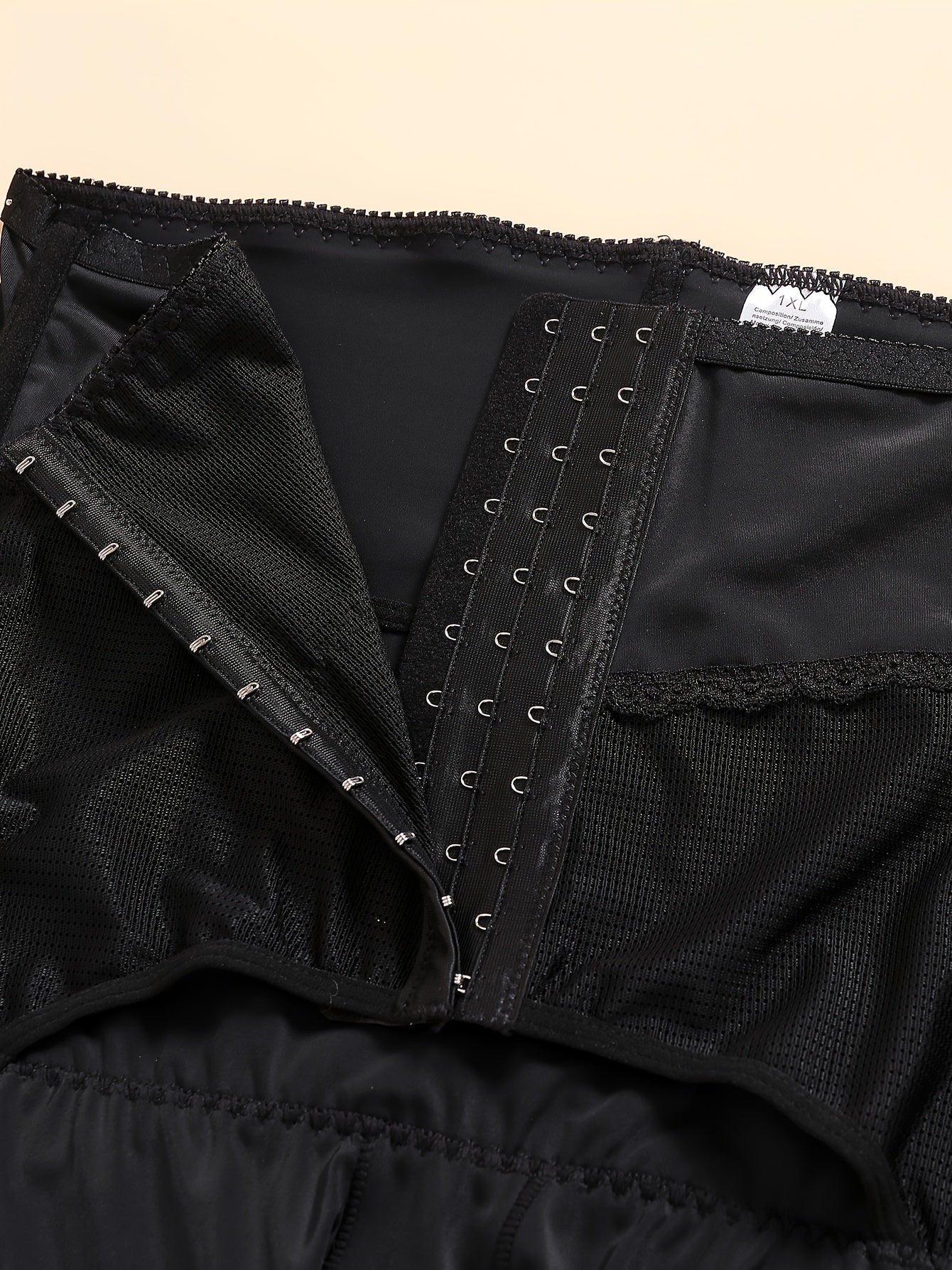 Sporty Plus Size Tummy Control Shapewear Shorts