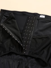 Sporty Plus Size Tummy Control Shapewear Shorts