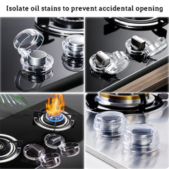 2pcs Stove Knob Covers for Child Safety Universal Size Gas Stove Knob Covers