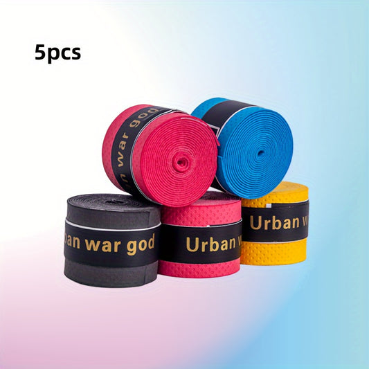 5pcs Sweat-absorbing Non-slip Band for Table Tennis Handle & Fishing Rod