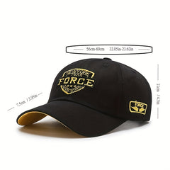 Minimalism Letter Embroidery Hip Hop Style Baseball Cap