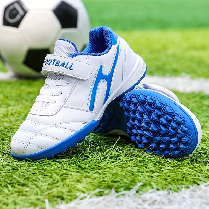 Kids Soccer Shoes TF Cleats Lightweight Athletic Non Slip Training Football Shoe