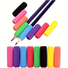 12pcs Wooden Pencils w/ Soft Foam Grips for Easy Writing
