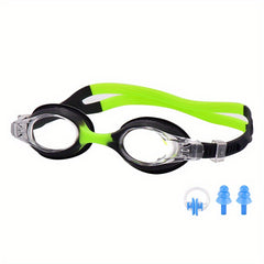 TAG Silicone Kids Swimming Goggles Waterproof Anti fog HD Swimming Glasses
