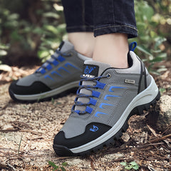 Men's Low Top Hiking Boots Non Slip Lace Up Shoes