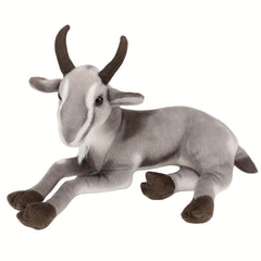 11" Pygmy Goat Plush Soft Stuffed Animal Realistic Looking Doll