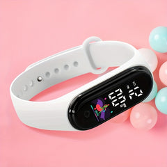 Touch Screen Tracker Silicone Sports Watch for Kids