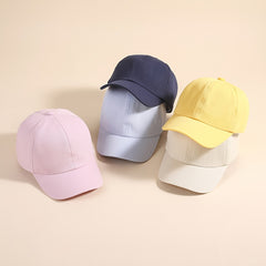 Girls Casual Baseball Cap Adjustable UV Protection Cap