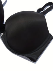 Sexy Front Closure Plus Size Bra Underwire Molded Cup