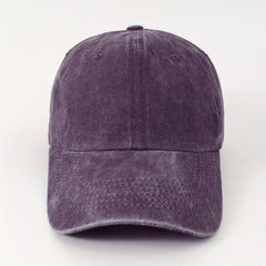 Candy Washed Baseball Cap Adjustable Couple Dad Hats Unisex Sunscreen