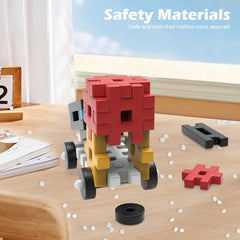 Dump Truck Shaped Large Block Toy 12" Construction Vehicle Assembly Gift