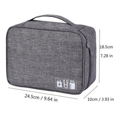 Electronics Travel Organizer Portable Electronics Accessories Case