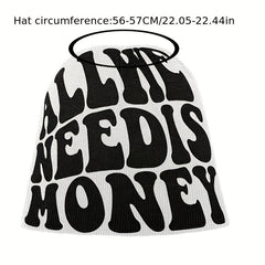 Elastic Y2K Knit Beanie Hip Hop Hat Unisex Warm Skull Cap