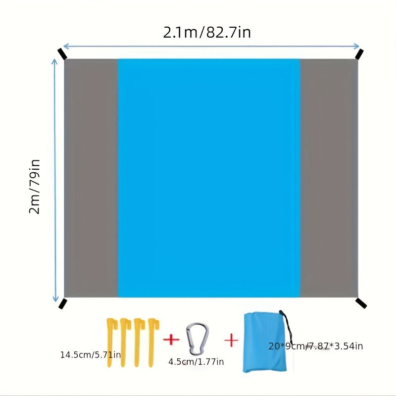 Quick Drying Waterproof Mat Machine Washable Durable Mat For Beach Picnic
