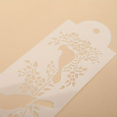 Bird Hollow Out Template for Home Decor Crafts