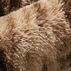 Soft Area Rug Tie Dyed Plush Fluffy Bedside Rug Washable Shag Furry Carpet