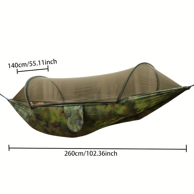 Outdoor Anti-rollover Double Camping Hammock - Comfortable for Adults & Kids