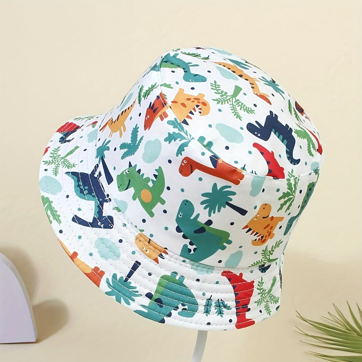 Dinosaur Fisherman Hat | Cartoon Outdoor Bucket Cap