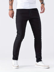 Men's Slim Fit Street Style Medium Stretch Skinny Jeans