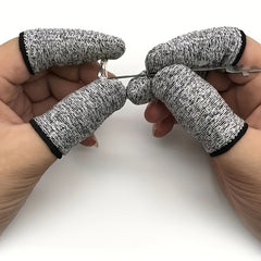 10pcs Cut Resistant Finger Cots Kitchen Work Protection