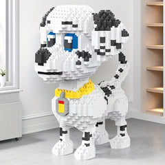 1020pcs Dog Building Block Set for Home and Office Decoration