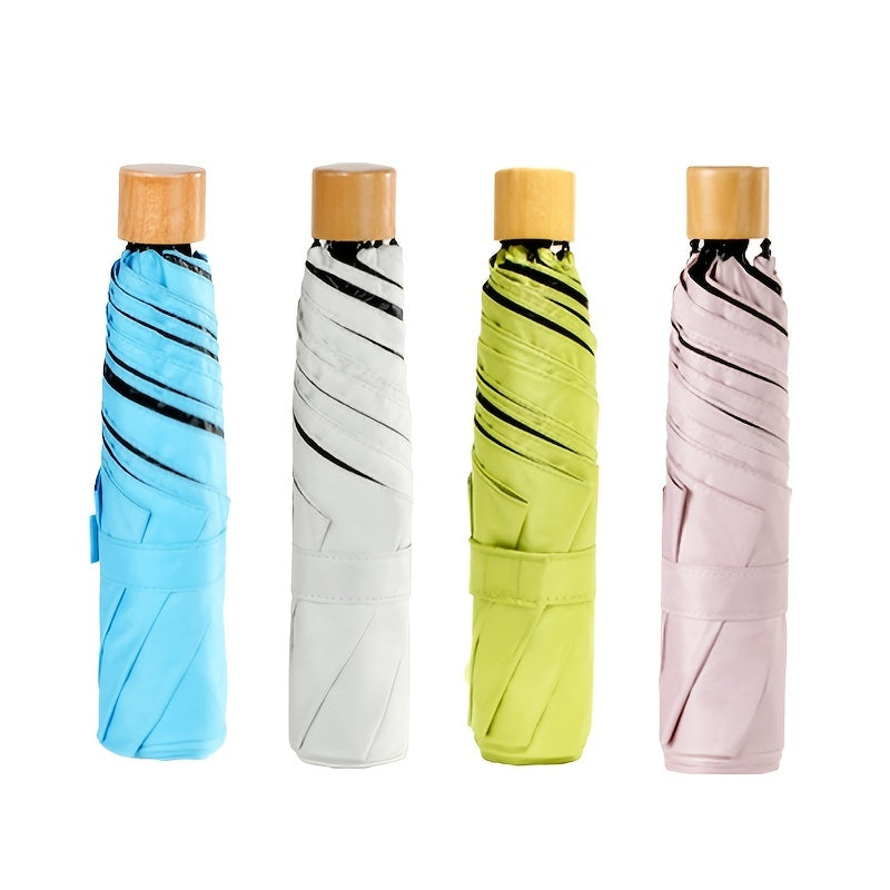 Portable Sun Protection Umbrella Lightweight Mini Foldable