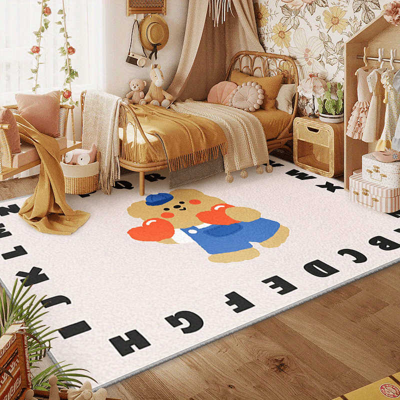 Children's Carpet Fun And Faux Cashmere Carpet Floor Mat
