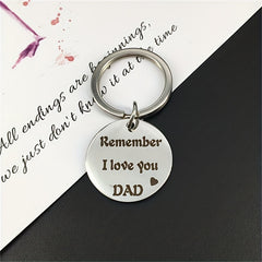 Love Keychain for Kids From Parents Key Ring Pendant Accessories