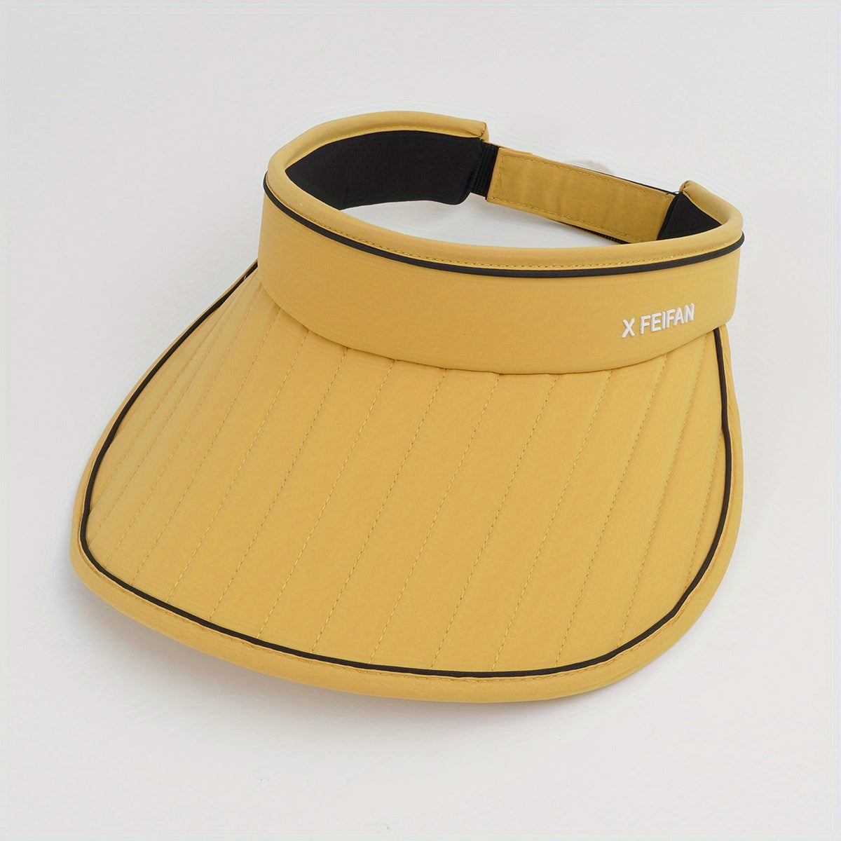 Wide Brim Ponytail Visor Hat UV Protection Sun Hat