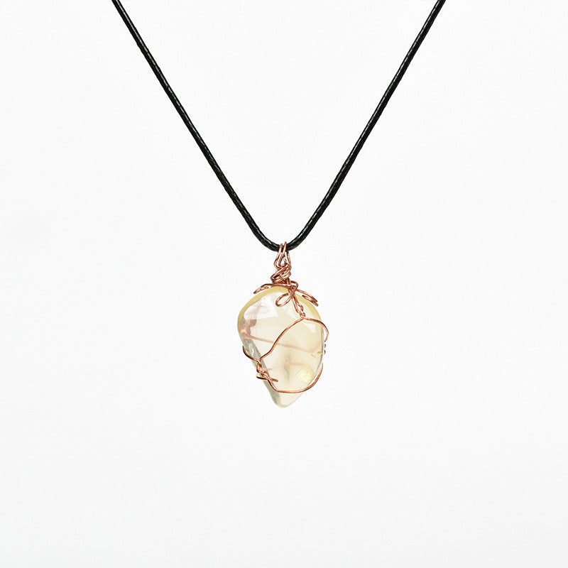 Crystal Pendant Necklace Kids Gift Children's Birthday