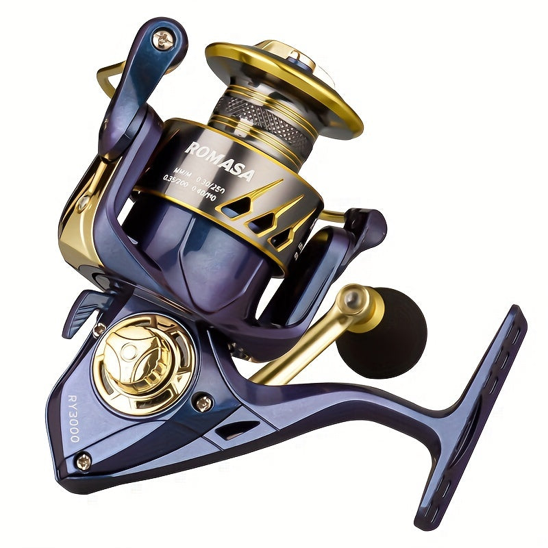 5000 Series Stainless Steel Spinning Reel Fishing Tackle