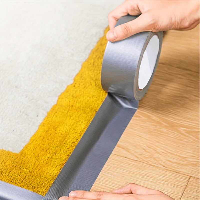 Gray Carpet Floor DIY Adhesive Tape High Viscosity Waterproof 10m