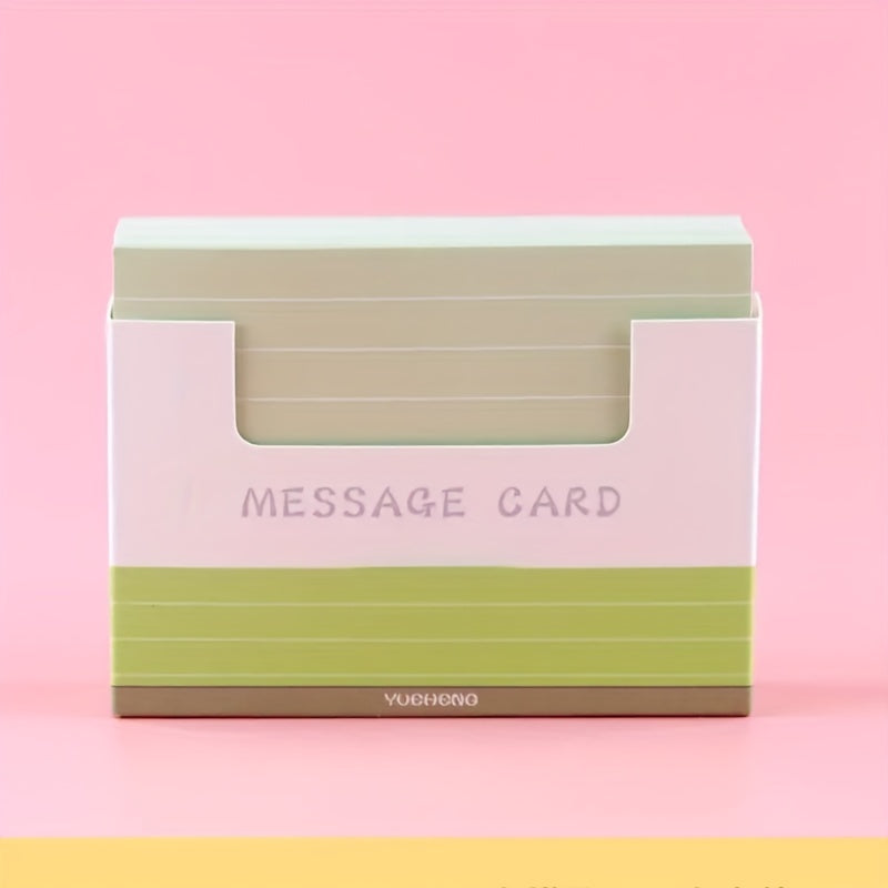 150pcs Detachable Message Paper Notebook Index Card Set School Supplies