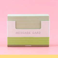 150pcs Detachable Message Paper Notebook Index Card Set School Supplies