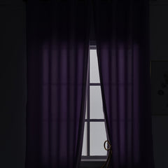 1pc Solid Blackout Curtain Suitable For Home Decor