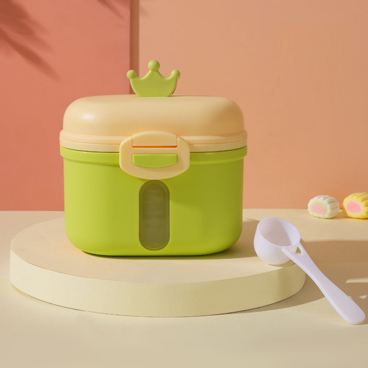 Crown Milk Powder Box with Cartoon Design