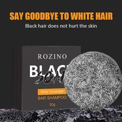Men's Organic Darkening Shampoo Bar For Gray Hair
