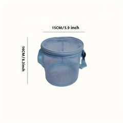 Mesh Beach Shell Storage Bag with Adjustable Shoulder Strap