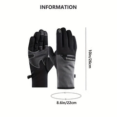 Waterproof Skiing Gloves for Men and Women - Touch Screen - Anti-Skid